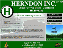 Tablet Screenshot of herndoninc.com